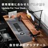 Amesoba Headphone Made of Natural Wood Black Aluminum Headphone Hanger (amesoba) Stand, (Premium Walnut) + Alloy, (Walnut)