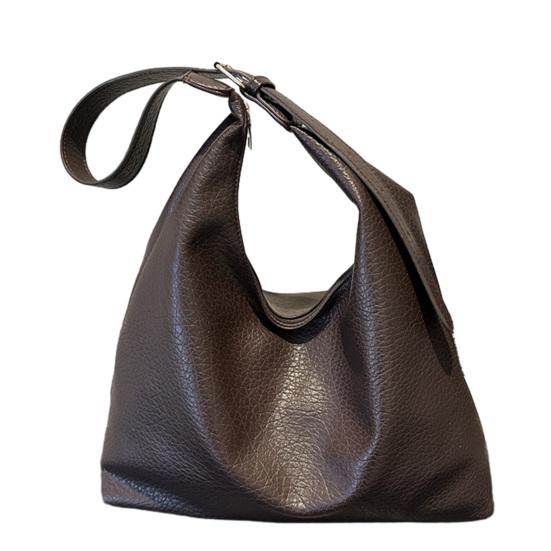 

Slouchy Tote Bag Commuter Shoulder Bag Crossbody Handbag Casual Tote Purse for Women Work Shopping Daily Use кавовий