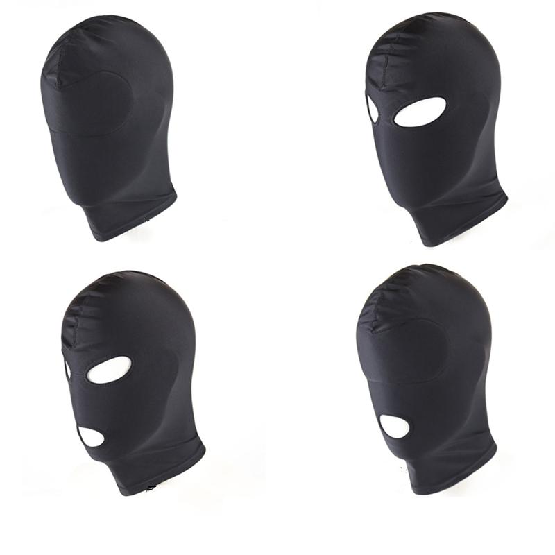 The Cheapest Adult Games Sex Toys for Couples SM Bondage Soft Sexy Head Mask Sex Headgear Erotic Toys Slave Restraint Hood