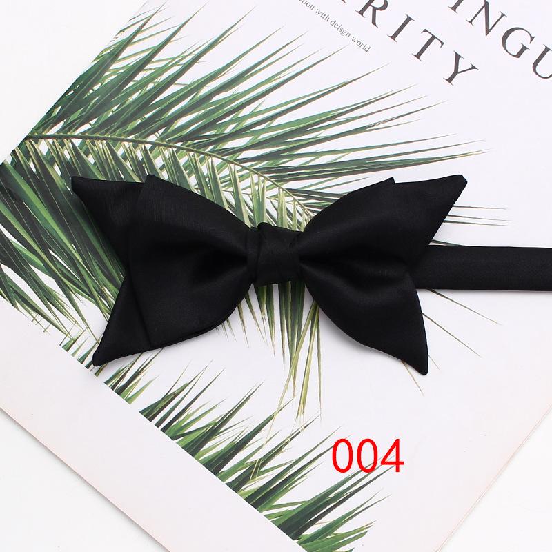 

Rael Однотонный Двойной Галстук-бабочка Мужской Деловой Британский Аксессуар для Костюма Свадебный Галстук-бабочка