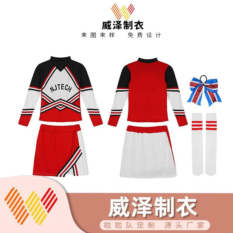 Womens Cheerleading Skirts School Style Performance Outfits Sports Competitions Stage Shows