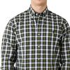 Polo Ralph Lauren FW23 Plaid Button-Up Shirt Men shirts Green 710922259-003