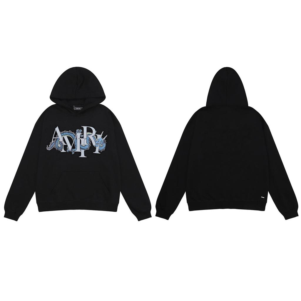 25S Trendy Brand Heavyweight Cotton Terry Hoodie with Letter Print