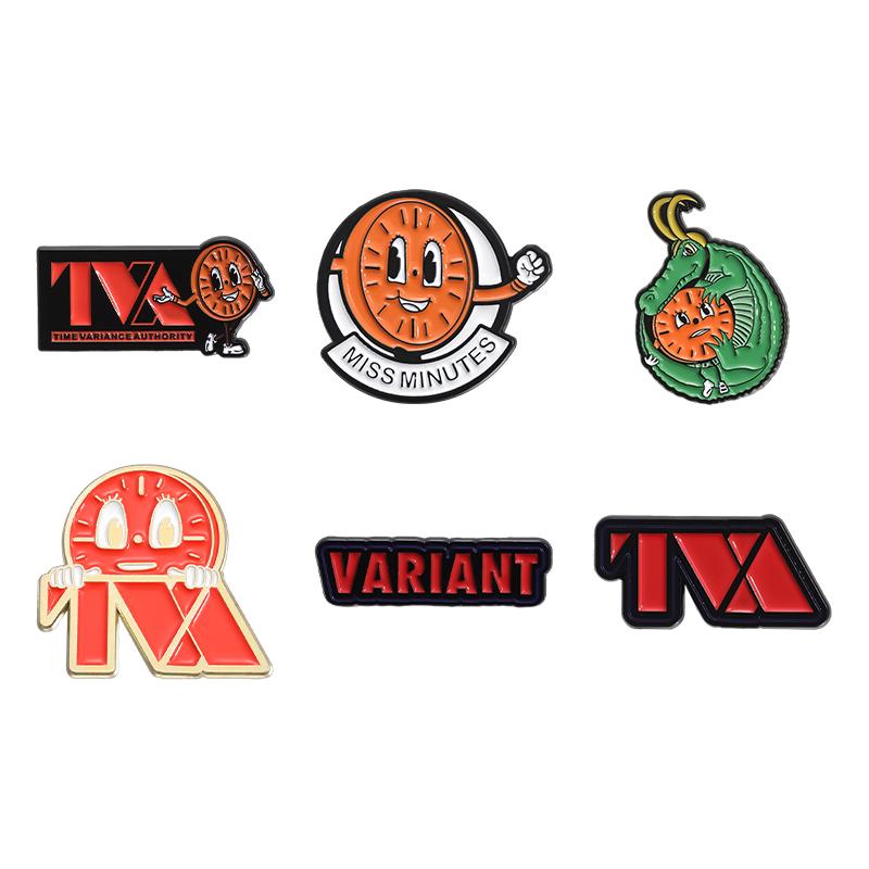 4-19pcs/set Cartoon Anime Characters Enamel Pins Custom Cute Little Monk Brooches Lapel Badges Funny Jewelry Gift for Friends