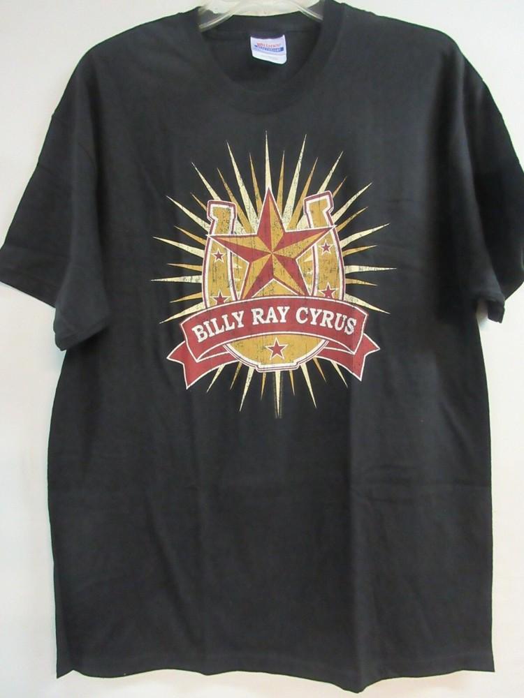 BILLY RAY CYRUS OFFICIAL MERCH STAR BAND CONCERT MUSIC  LARGE Unisex T-Shirt XXXXL