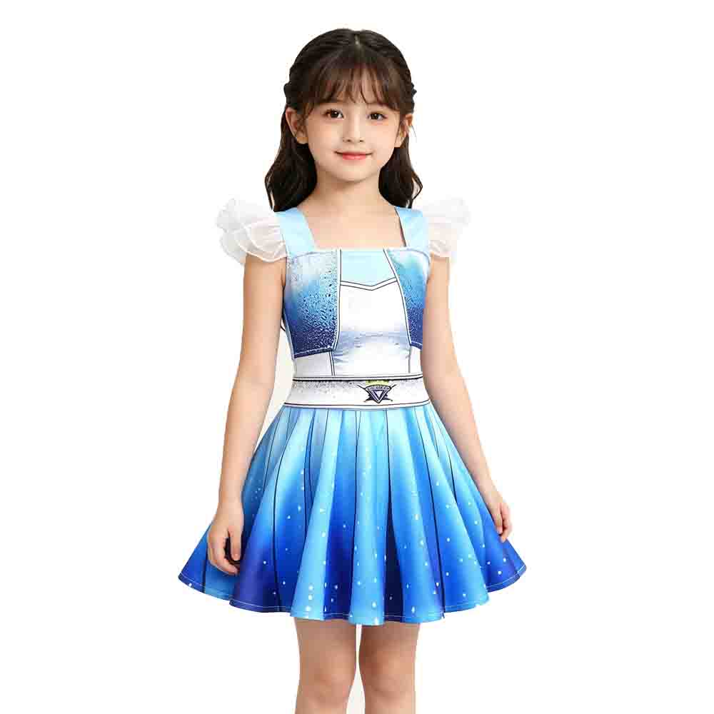 Girls cChloe Cosplay A-Line Dress Kids Performance Party Costume