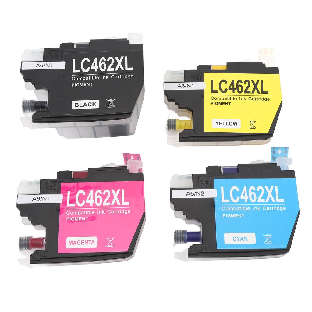 Ink Cartridge Black Blue Red Yellow LC462XL Printer Ink Cartridge Replacement for MFCJ2340DW