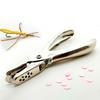 Single Hole Puncher 1/4 Inch Stainless Steel One Hole Punch Tool Handheld Small Puncher for Crafts Tags Paper Clothing Ticket