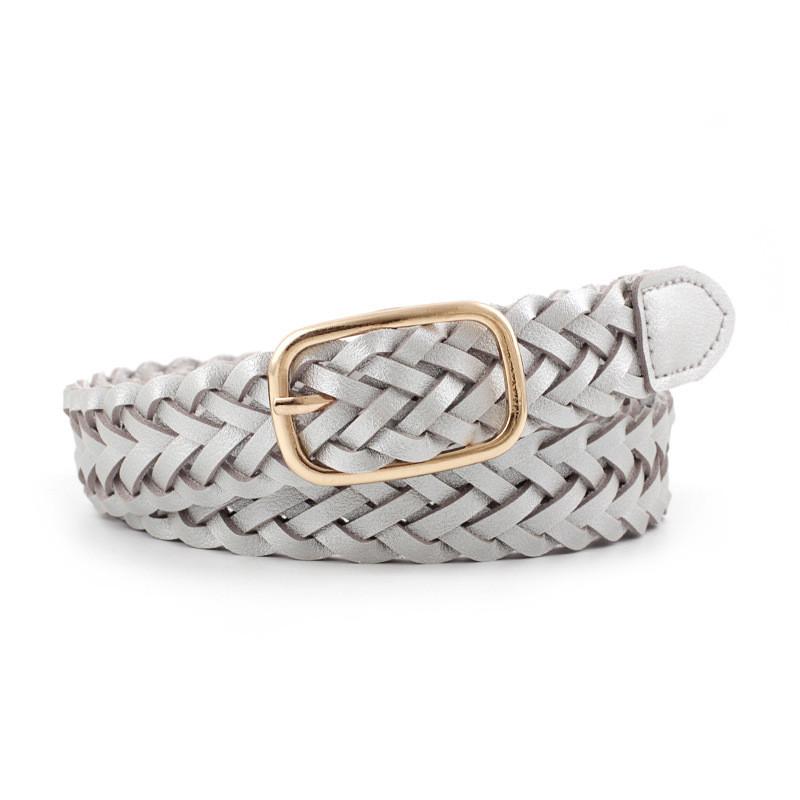 Chic Design Twisted Womens Waist Belt With Strong Alloy Buckle For Stylish Use Everyday