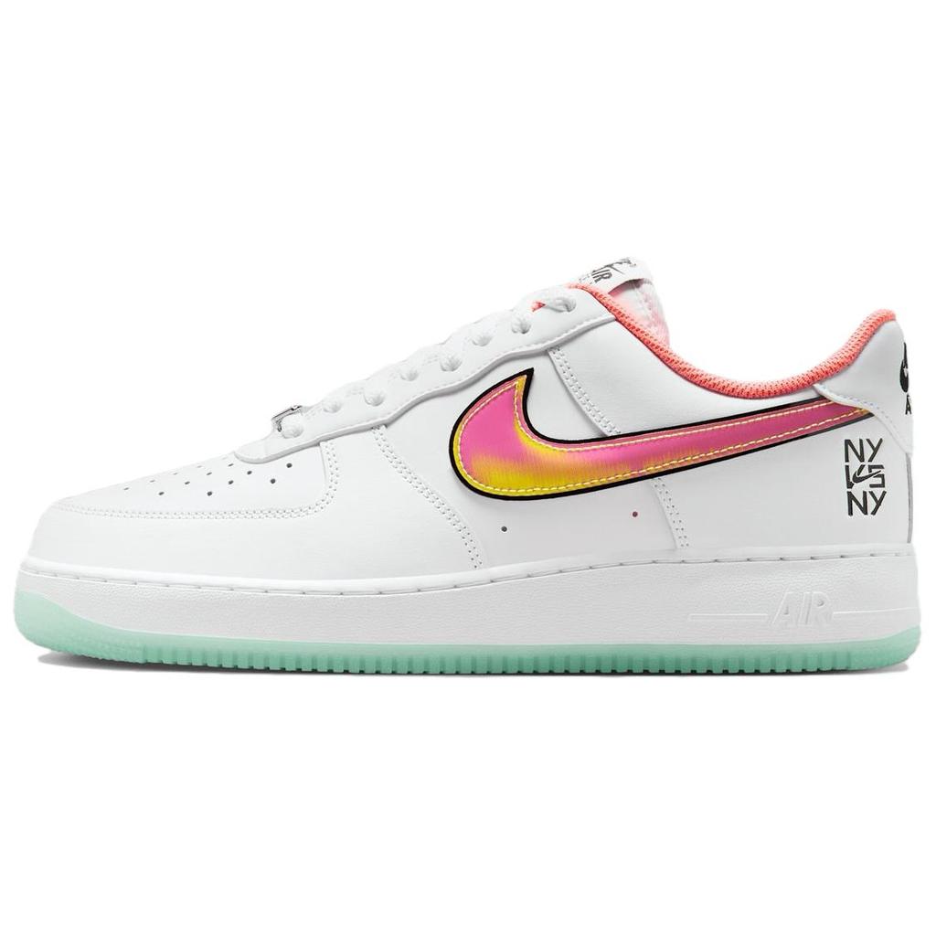 Nike Air Force 1 Low Ny Vs. Ny White Crimson Pulse Sneakers IH4962-100