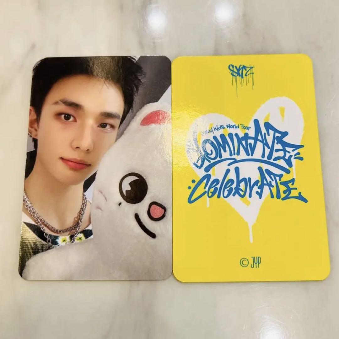 

[USED] straykids dominATE Pop-up Purchase Bonus Trading Card Hyunjin