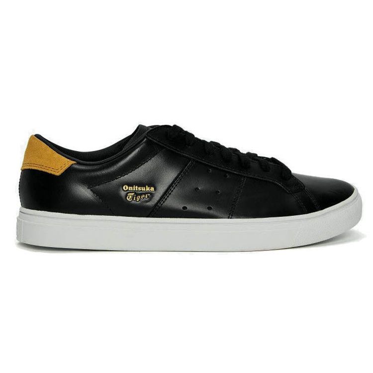 Onitsuka Tiger Lawnship 2.0 Slip Resistant Lightweight Breathable Low Top Skate Shoes Unisex sneakers Gold Black 1183A441-001