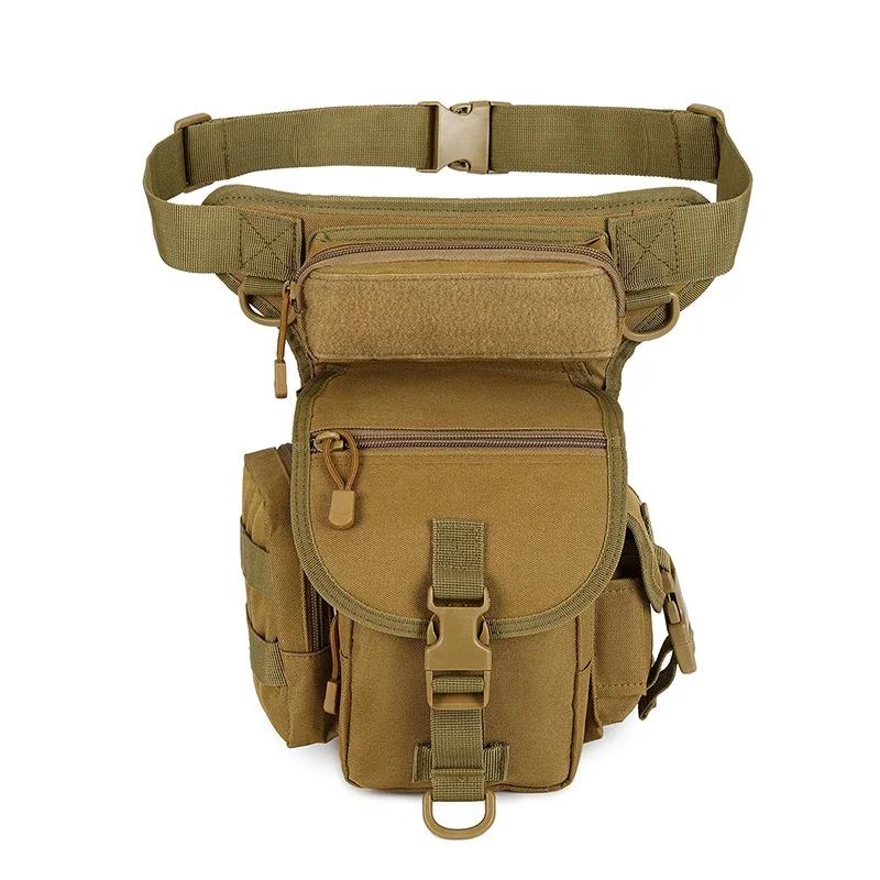 Tactical Drop Leg Bag Tool Fanny Thigh Pack Hunting Bag Waist Pack Motorcycle Riding Men Molle Waist Packs
