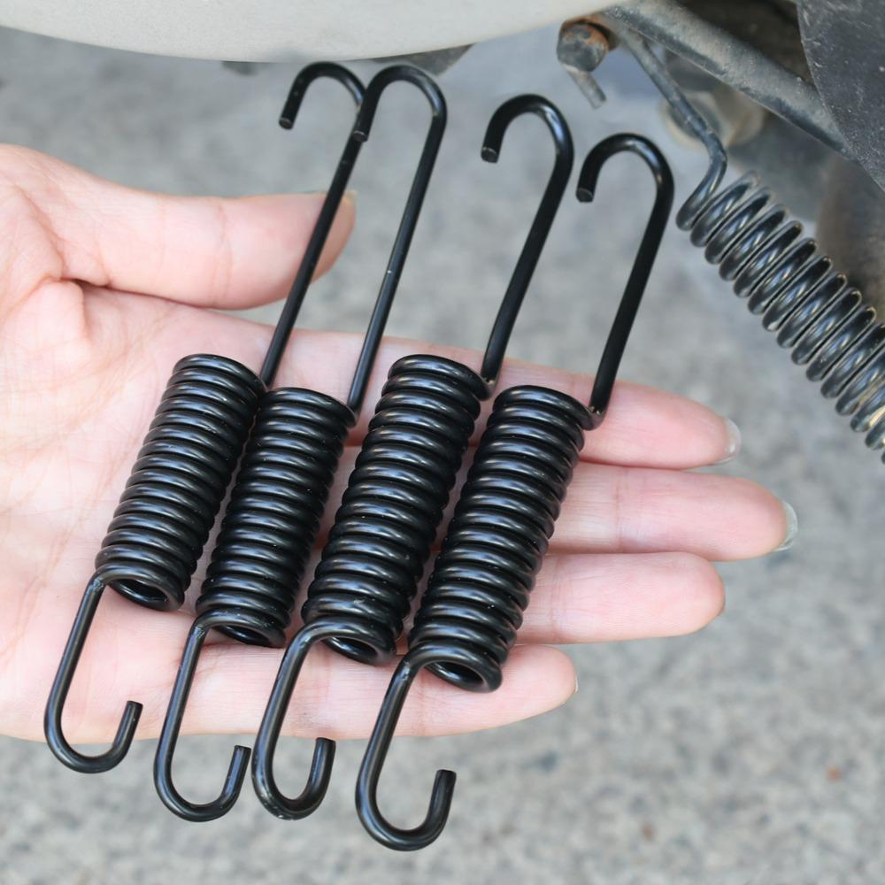 Universal Motorbike Side Stand Spring E-Bike Motorcycle Kickstand Return Springs Scooter Repair Metal Iron Replacement Parts