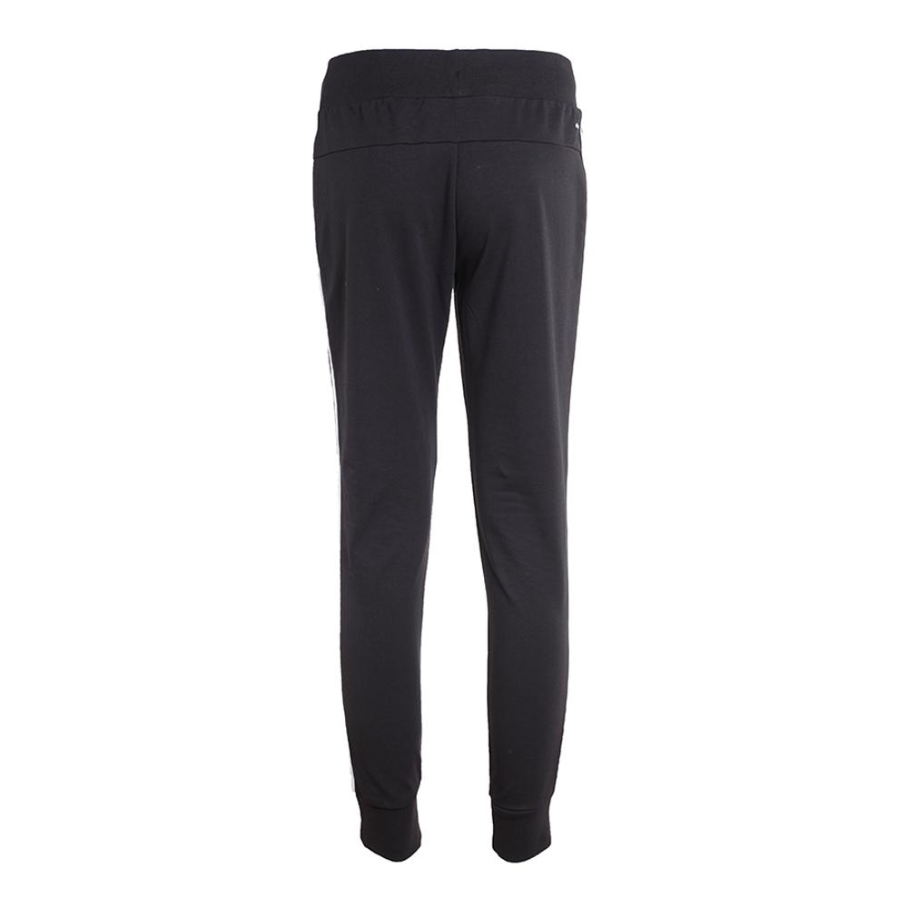 Adidas Elastic Waist Knitted Retro Sports Pants Women Bottoms Black BK5477