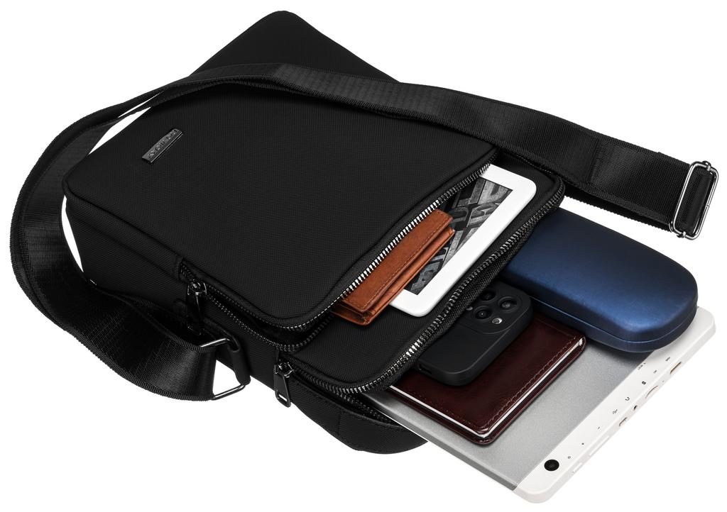 Men's PU bag R-2562-2-6816 black