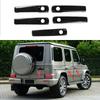 Gloss Black Outside Exterior Door Handle Protector Cover Trim for Mercedes Benz G-Class W461 W463 G55 G63 G500 2001-