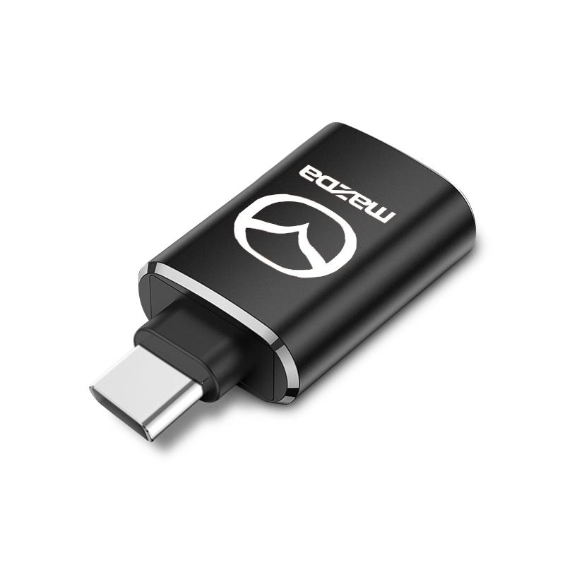 1 Stück Auto USB Typ C Kabel Konverter Ladeadapter Autozubehör Für Mazda 3 6 CX5 2 CX3 CX9 MX5 RX8 Axela Demio MS CX5 2 Axela Demio Atenza MS GH
