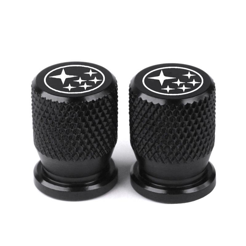 for Subaru Impreza Forester Tribeca XV BRZ hot 4pcs Car Wheel Tire Valves Tyre Stem Air Caps auto Accessories car styling kuh7