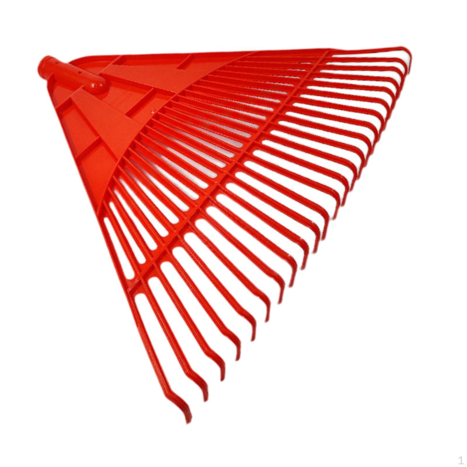 

24-tooth Lawn Rake Head, Versatile, Easy to Install, Lightweight Gardening Tool for Collecting