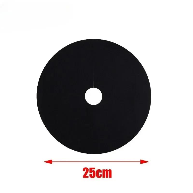 Weed Control Tree Mulch Ring Non-Woven Fabric Uv Resistant Garden Plant Protector Barrier Mat Effective Root Shield Weed Control