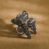 Korean Style Diamond-Inlaid Butterfly Hair Clip: Luxurious, Fashionable Accessory for Women