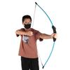Outdoor Glasfaser Kinder Kinder Jugendliche Anfänger Bogen Bogenschießen Trainingspraxis (blau)