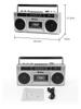 Vintage Multifunctional Cassette and Radio Recorder Stereo Player