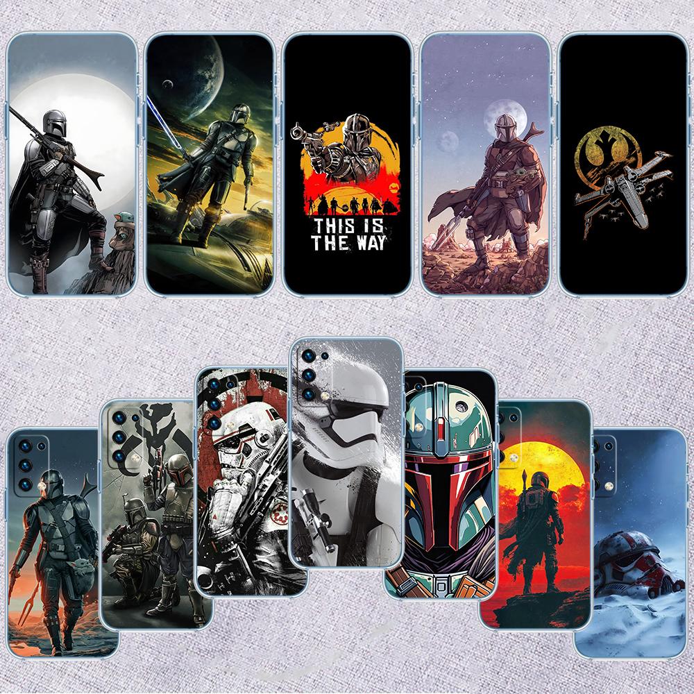 Star Wars Mandalorian Phone Case for LG K22 K30 K40 K40S K41 K42 K50 K50S K51 K51S K52 K61 K62 K71 K92 Q60 Q61 V40 V50 V60