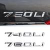 FOR Bmw logo 7 series 730Li 740Li 745Li 750 760Li digital logo with silver logo at the back and car accessories.Quick delivery. bzbf85