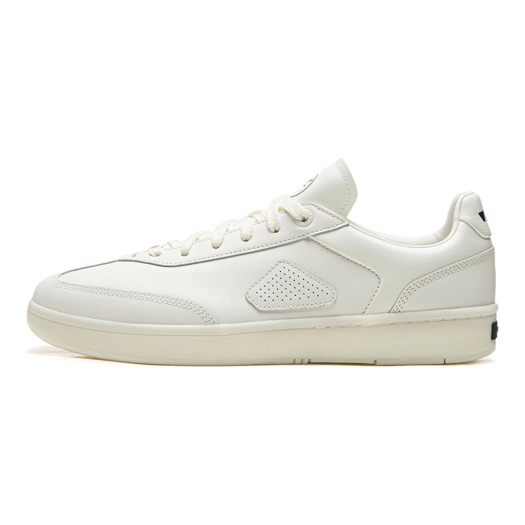 Li Ning Abrasion Resistant Lightweight Low top German Army Trainers Men's White ABCW011-1