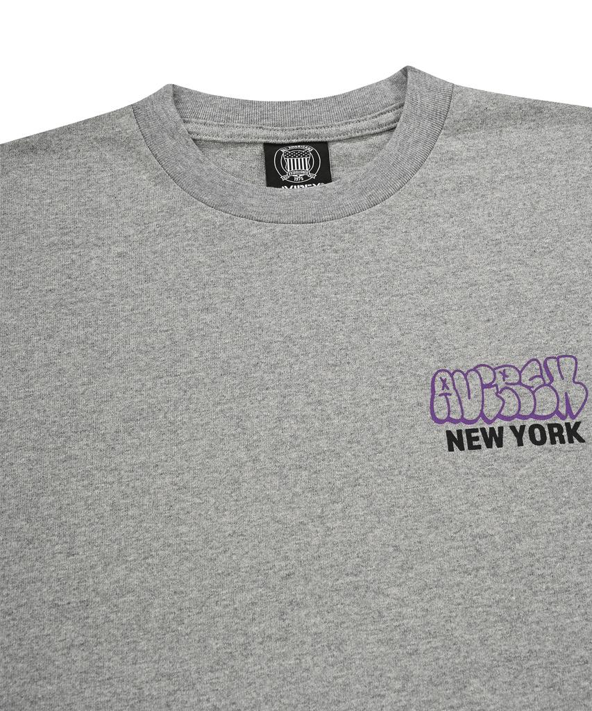 Abilegseu Long Sleeve T-Shirt Graffiti / 7834230017 Gray