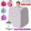 1,5L Tragbare Sauna-Tasche Dampfduschen-Generator Infrarot-SPA Gewichtsverlust Kalorienverbrauch Sauna-Zeltraum Duschkabine Badehaus 1000W