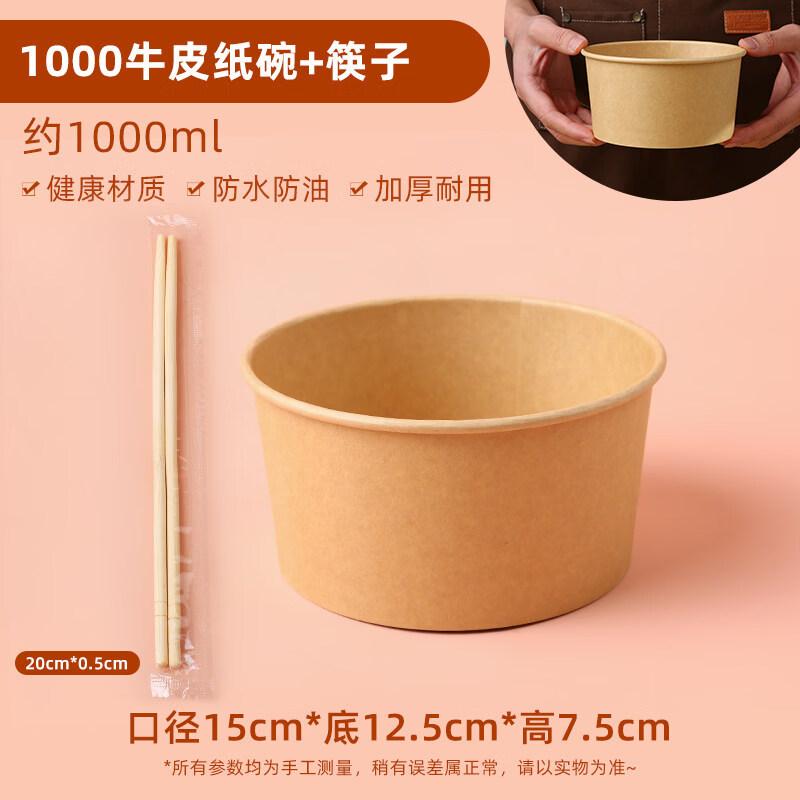ZISIZ Disposable Eco-Friendly Bowl