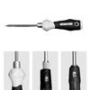 Double-Use Screwdriver Removable Hand Tool Chrome Vanadium Steel Repair Tool Handle Flathead Screw Driver