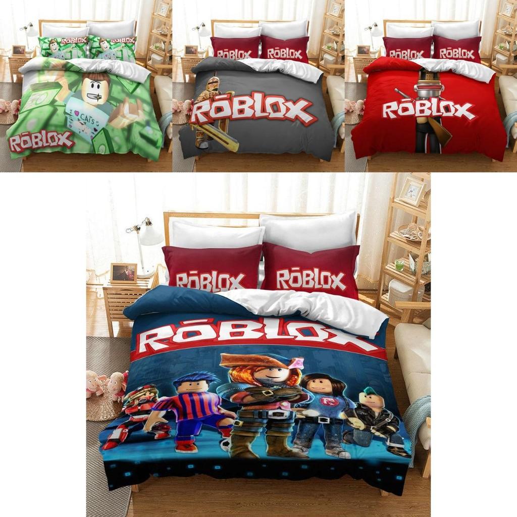 Wygodny i Trwały Zestaw Pościeli Roblox z Eleganckimi Wzorami i Gładkim W dotyku