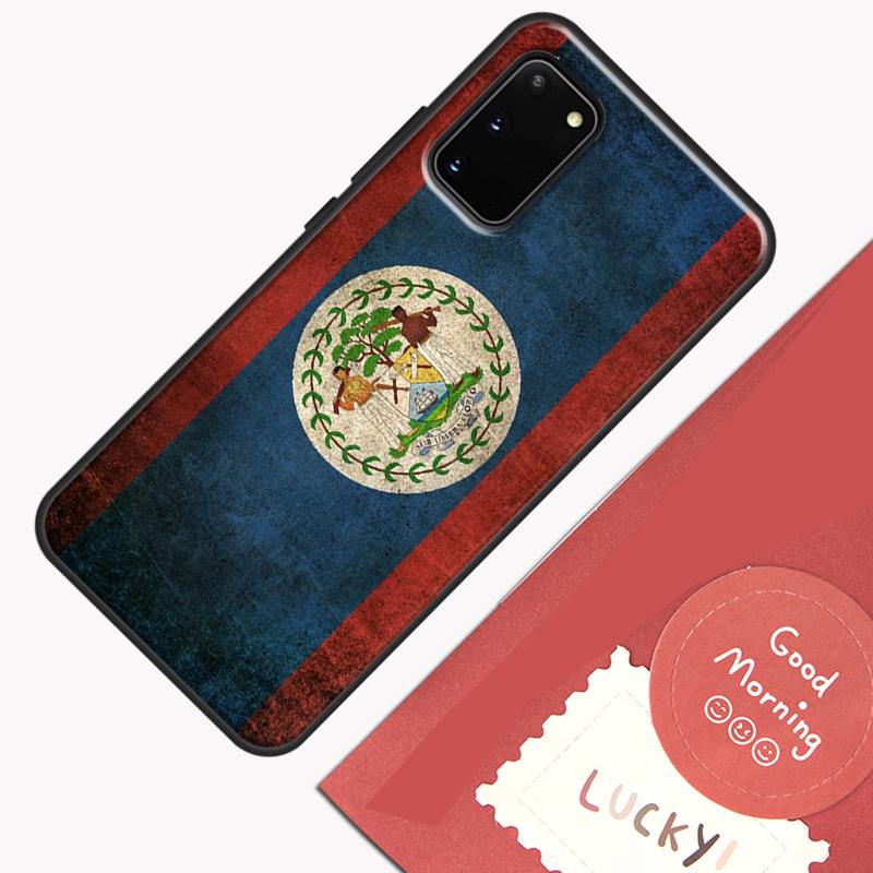 Belizean Flag Phone Case For Samsung Galaxy S24 S26 Ultra S20 S21 S22 S23 S25 Plus S10 S25 FE Cover Shell