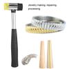 4pcs / Set Mandrel Sizer Jewelry Making Tools for Ring Bracelet Repairing Measuring Processing