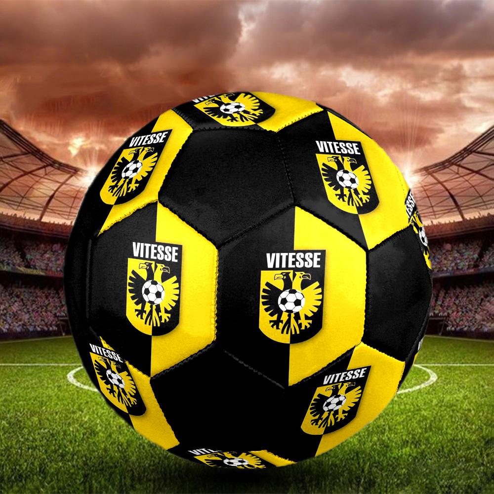 S.B.V. Vitesse Indoor Soccer Ball Colorful All Ages Size 5 Machine Stitched PVC Competition Ready Durable High-Bounce