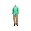 Polo Ralph Lauren Solid Color Single-Breasted Long Sleeve Shirt Men shirts Green 710654408-123