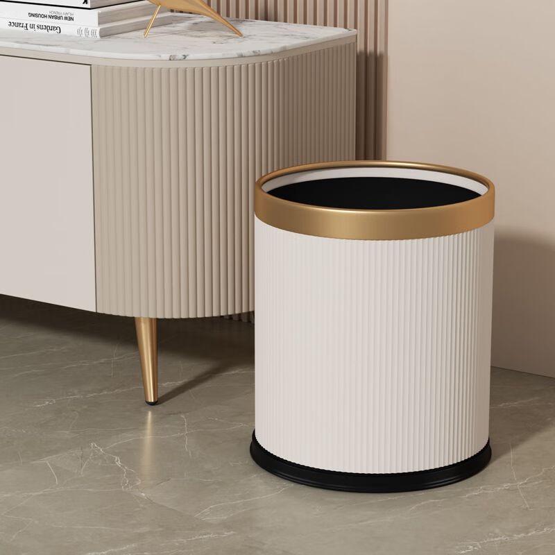 

Feida Sanhe Lidless Double-Layer Waste Bin