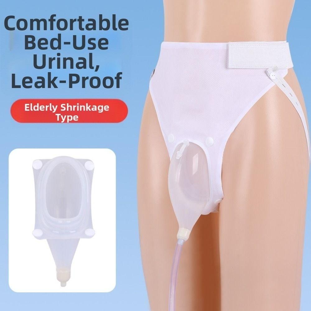 Wielorazowy Urinal Uchwyt na Mocz Silikonowy Worek do Drenażu Moczowego Noszony Urinal Kemping