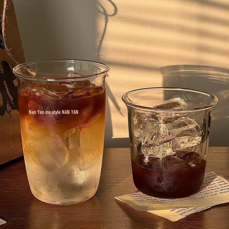 Qiwei Heat-Resistant Glass Coffee Cup