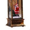 Christmas Snow Globe Lantern for Desktop Display And Night Illumination