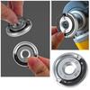 M10 M14 Self-Locking Pressing Plate Grinder Quick Release Flange Nut Power Chuck Tools Universal M14 M10 Thread Angle Grinder