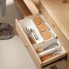 Expandable Plastic Storage Boxes, Multi-Purpose Folding Organizer, Drawer Storage Divider for Bedroom, Kitchen and Snack Storage