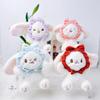 White Rabbit Plush Keychain: Cute Backpack Charm & Best Friend Gift