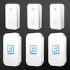 Smart Self-Powered Wireless Doorbell – Ultra-Long Range 3-to-3 Ding-Dong Caller for Homes & Elderly
