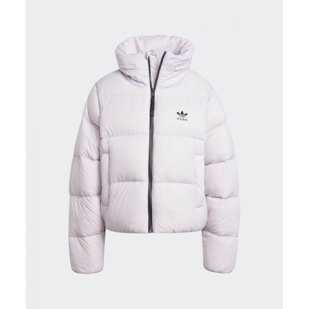 Adidas Regen Cropped Down Puffer Jacket   Lavender Iw8369