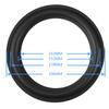 8inch Loudspeaker Speaker Surround Repair Rubber Woofer Edge Repair Parts 2pcs